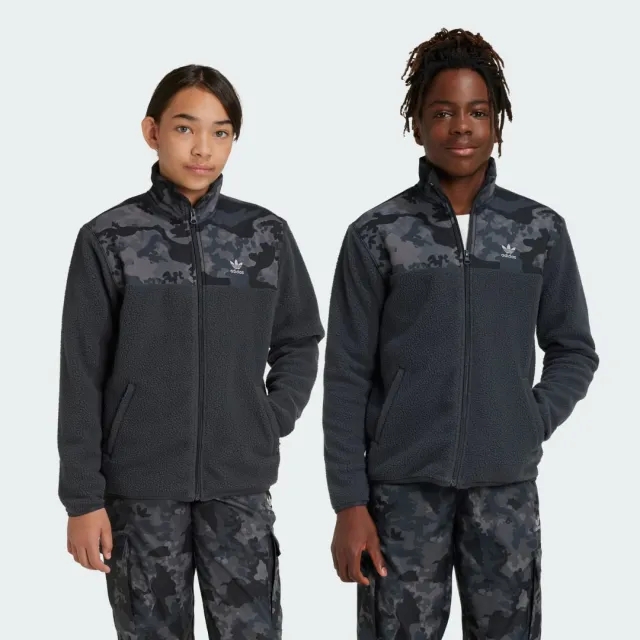 adidas Allover Print Fleece Jacket Kids