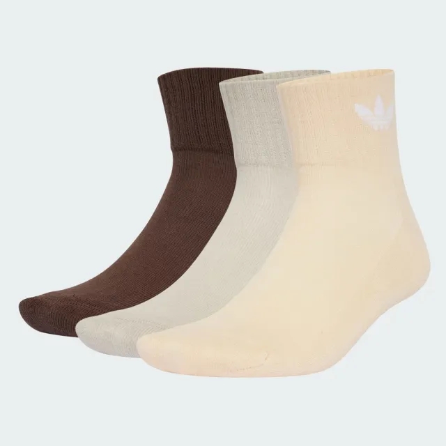 adidas Originals Unisex Mid Ankle Socks 6 Pairs