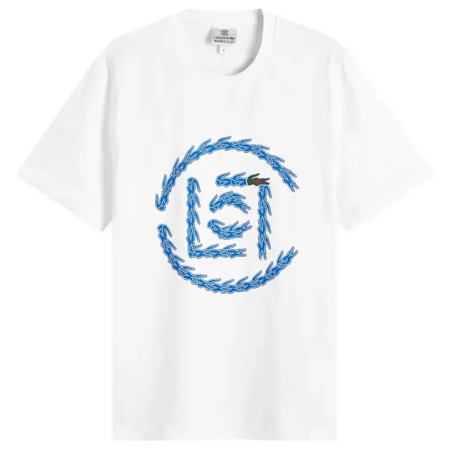 Lacoste Men's x CLOT T-Shirt White