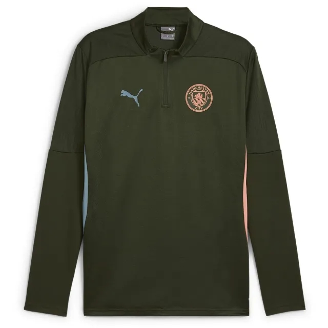 Puma Manchester City 24 25 1 4 Zip Training Top