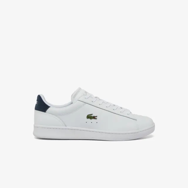 Lacoste Men's Carnaby Set Leather Sneakers - White & Navy