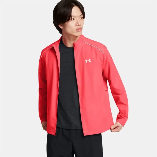 Men's  Under Armour  Launch Jacket Racer Red / Black / Reflective M