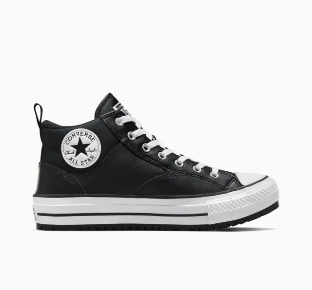 Converse all star malden trainers in black & white