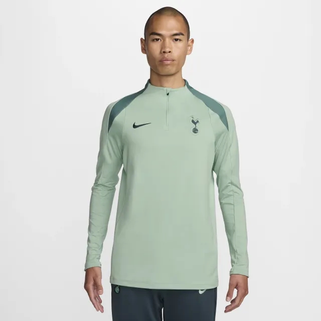 Nike Tottenham Dri-Fit 1/4 Zip L/S Strike Drill Top - Green - 2024-2025