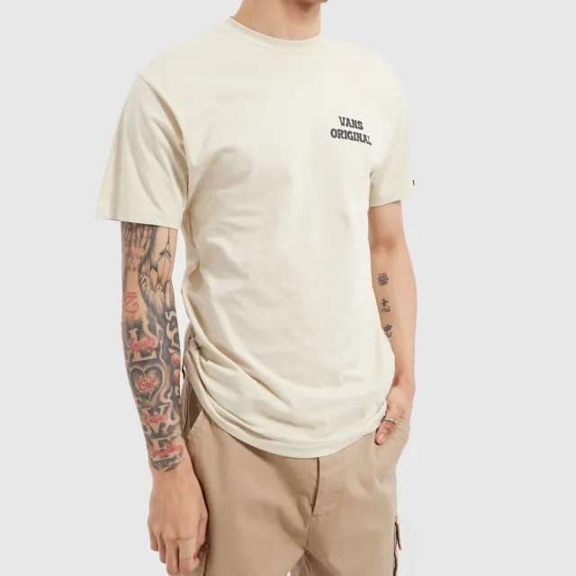 Vans - Skull Void Classic T-Shirt, Man, Beige