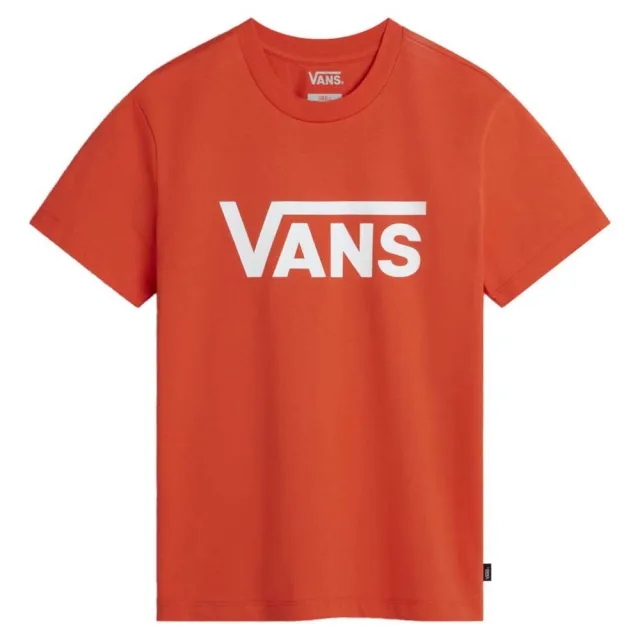 Vans - Flying  V Crew T-Shirt, Woman, Orange