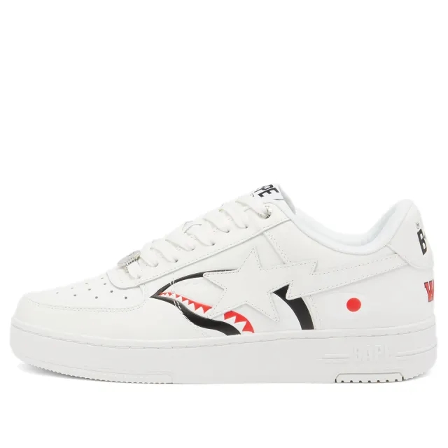 Sneakers A Bathing Ape Bape Sta Shark M2 White Eur 41