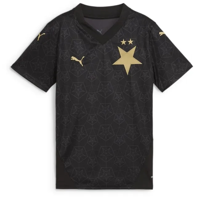 Puma Slavia Prague Kids SS Away Shirt 2024/25