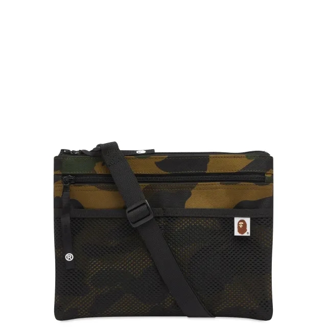 Bag A Bathing Ape 1St Camo Cordura Sacoche Green 1 L