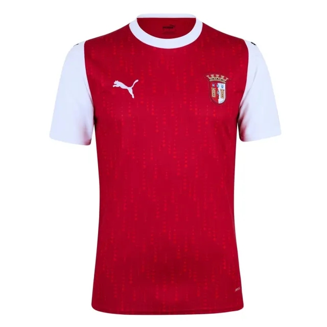Puma Braga Mens SS Home Shirt 2024/25