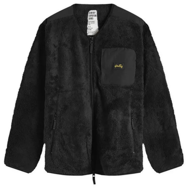 Crocs Stan Ray Men's Fleece Cardigan Black