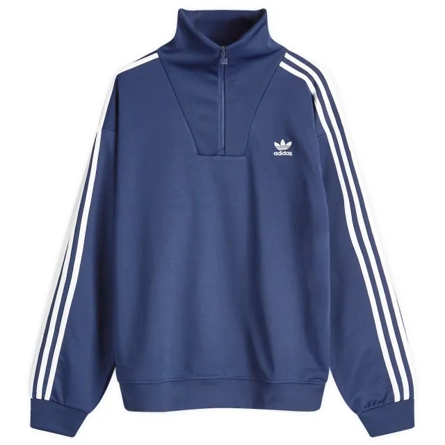 Adidas Men's Funnelneck Track Top Night Indigo