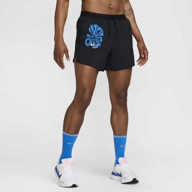 Nike Stride Run Energy Men's Dri-FIT 13cm (approx.) Brief-Lined Running Shorts - Black - Polyester