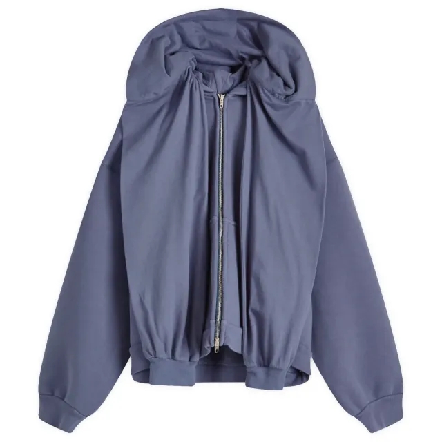 Asics Balenciaga Men's Incognito Hoodie Washed Blue