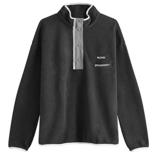 Columbia Helvetia Ii Half Snap Fleece Men Fleece Jackets Black