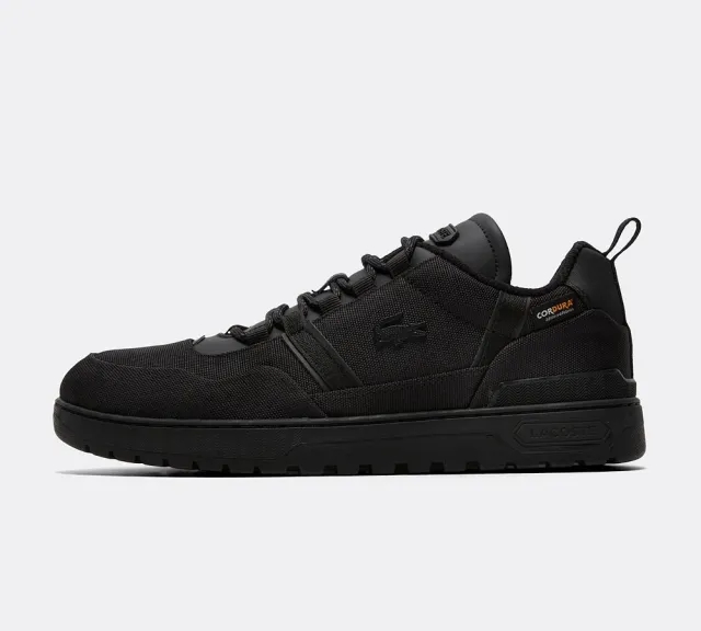 Lacoste Men's T-Clip Winter Outdoor Sneakers - Black