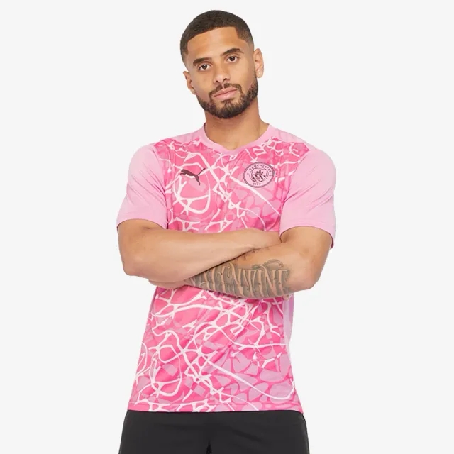 Puma Manchester City 24 25 SS Pre Match Shirt