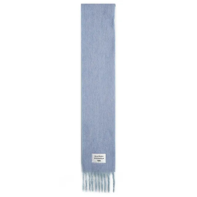 Acne Studios Men's Volly Alpaca Scarf Blue/Light Blue