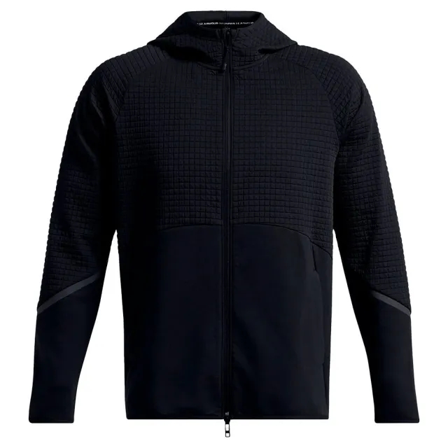 Under Armour  Unstoppable Fleece Grid Men's Full-Zip Black / Black XS