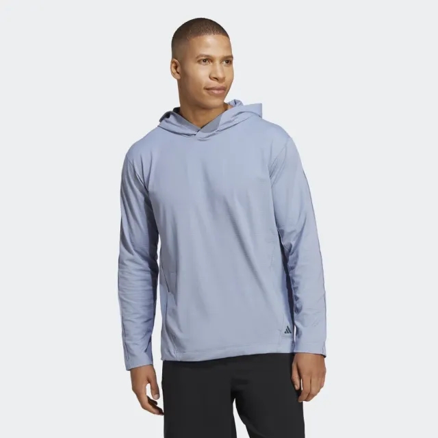 adidas Yoga Graphic Hoodie Mens - Blue