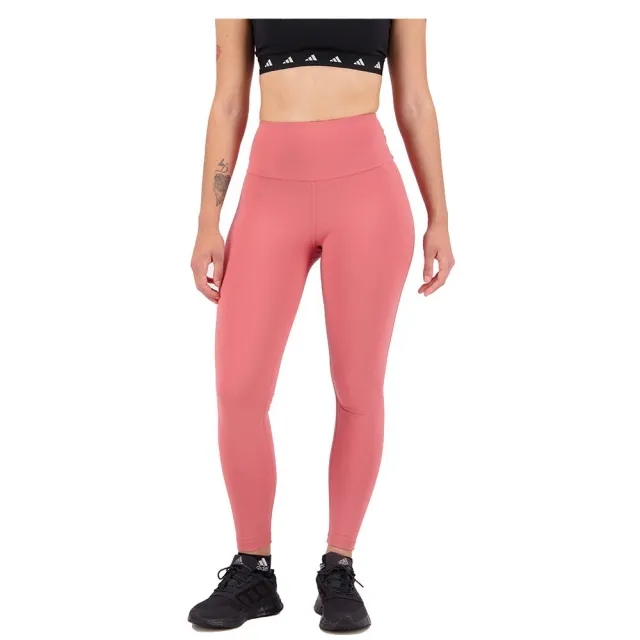 adidas Yoga Essentials High-Waisted Leggings Womens Gym Legging - Red