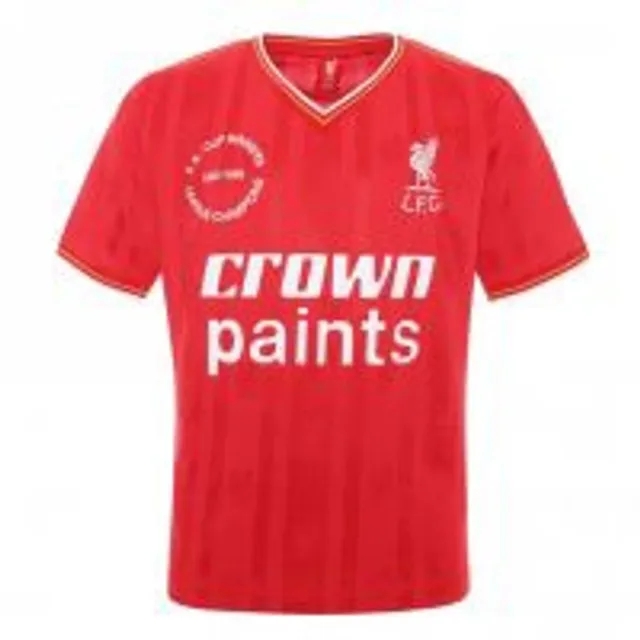 Kids Liverpool 86 Crown Paints Home Shirt