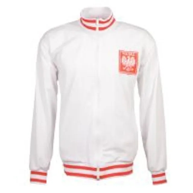 Poland White Track Top