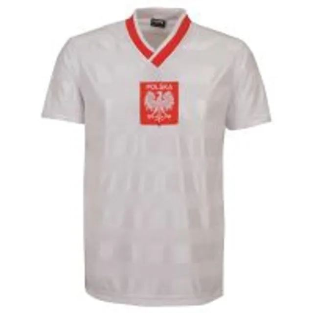 Poland 1986 Away Retro Football Shirt
