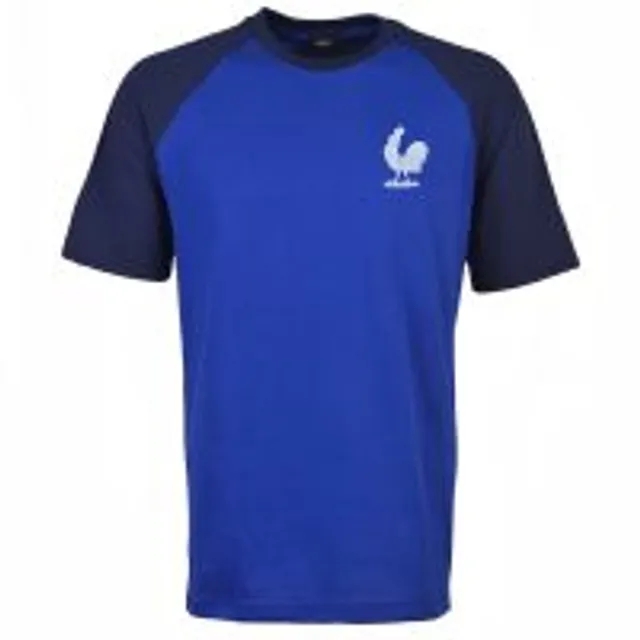 Kids France Raglan Sleeve Royal/Navy T-Shirt