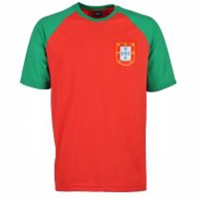 Kids Portugal Raglan Sleeve Red/Green T-Shirt