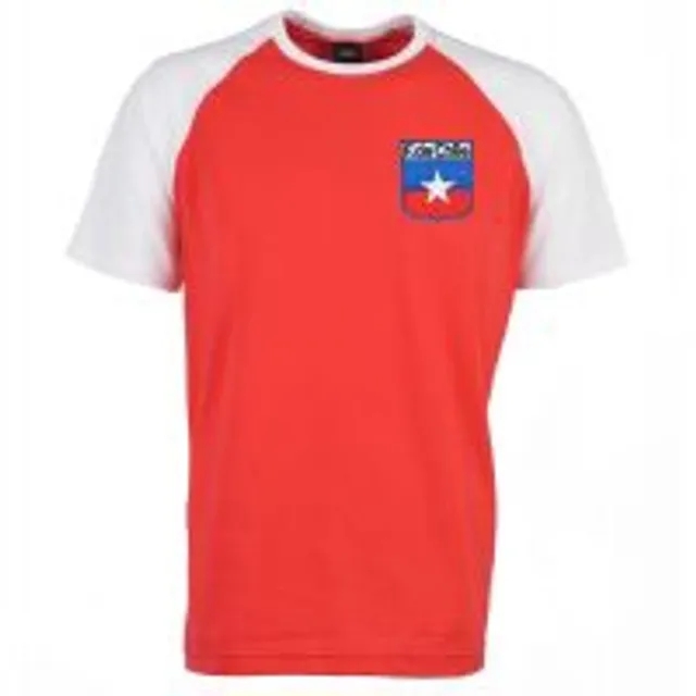 Chile Raglan Sleeve Red/White T-Shirt
