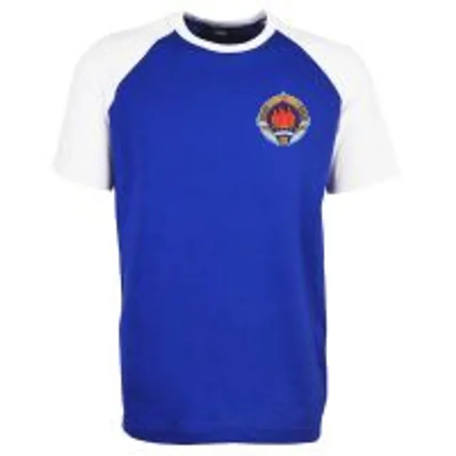 Yugoslavia Raglan Sleeve Royal/White T-Shirt