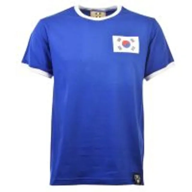 South Korea 12th ManT-Shirt - Royal/White Ringer