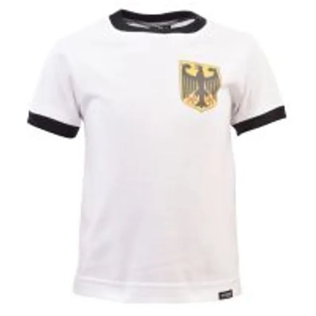 Kids West Germany 12th Man - White/Black Ringer