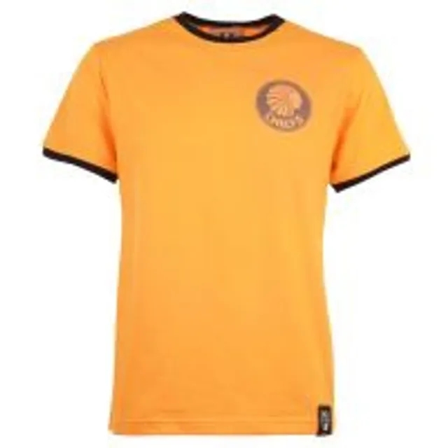 Kaizer Chiefs 12th Man  T-Shirt - Amber/Black Ringer
