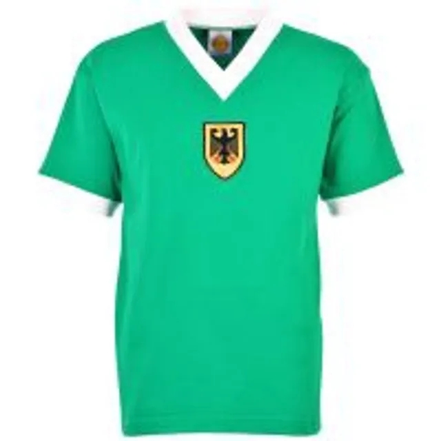 West Germany 1972 Olympics Green Retro Football Shirt