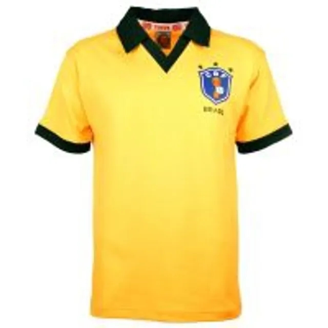 Brazil 1986 World Cup Retro Football Shirt