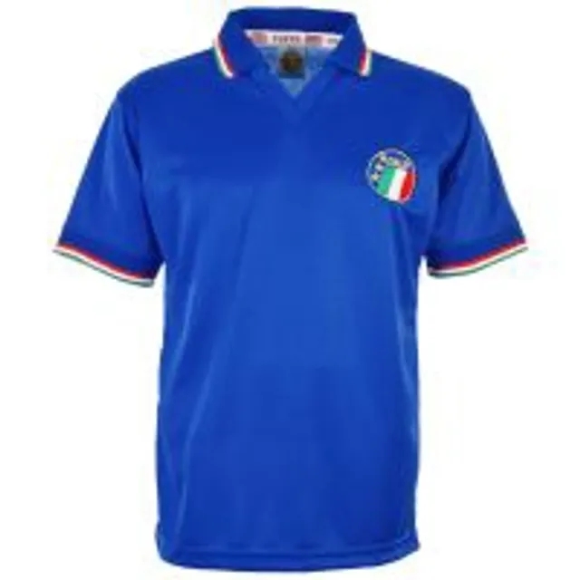 Italy 1990 World Cup Home Retro Football Shirt