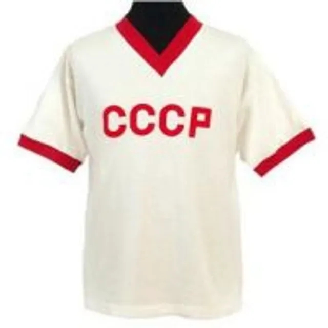Soviet Union (CCCP) 1960s Away Retro Football Shirt