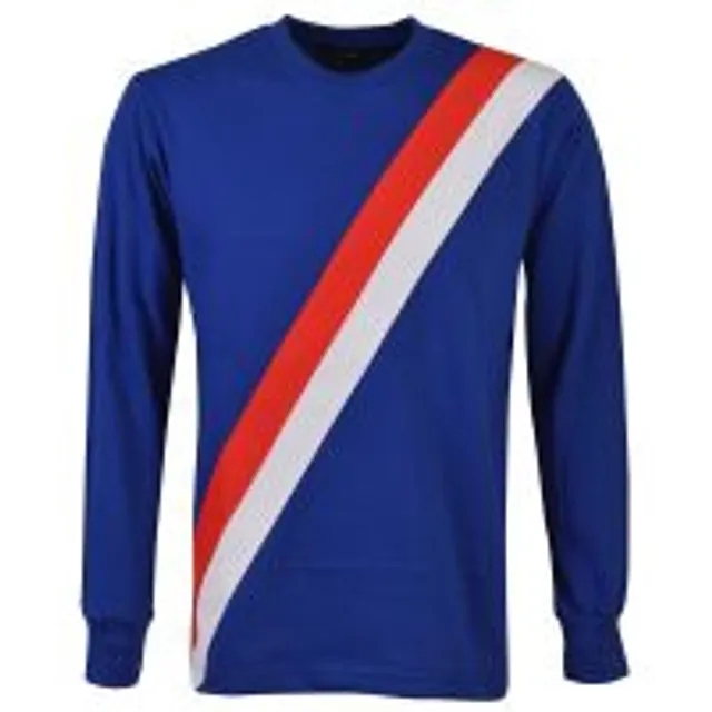 Manchester City 1970s Retro Football Shirt