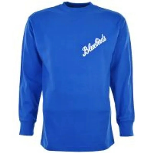 Cardiff City 1960s Bluebird Kids Retro Football Shirt