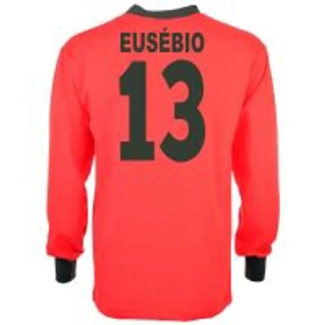 Portugal 1966 World Cup Eusebio 13 Retro Football Shirt