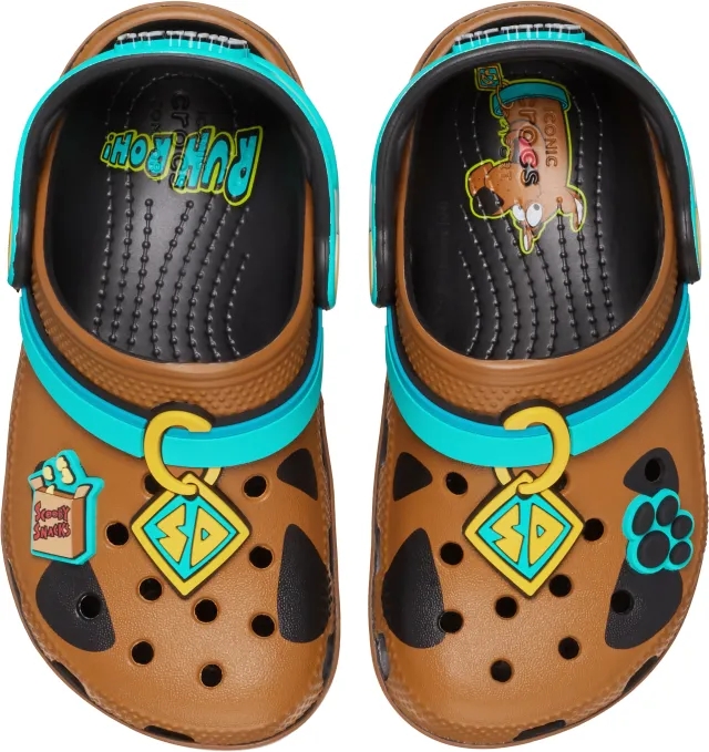 Crocs | Kids | Toddlers Scooby-Doo! Classic | Clogs | Black | C10