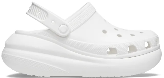 Crocs | Unisex | Crush | Clogs | White | M10