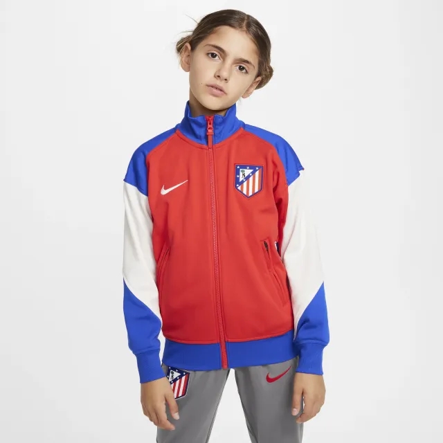 Atlético Madrid Academy Pro Older Kids' Nike Dri-FIT Football Anthem Jacket - Red - Polyester