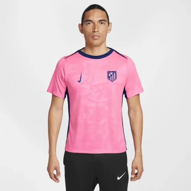 Nike Atletico Madrid Dri-Fit Academy Pro Pre-Match Top - Pink/Blue - 2024-2025