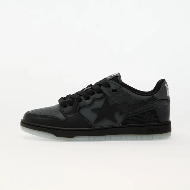 A Bathing Ape Bape Sk8 Sta #5 M2 Men Lowtop Black