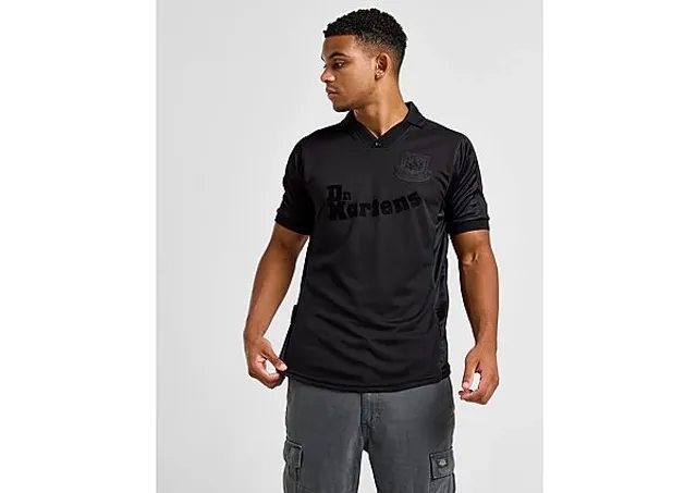 Score Draw West Ham United '00 Blackout Retro Shirt - Black - Mens
