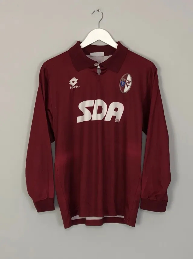 1995/96 TORINO #3 L/S HOME SHIRT (S) LOTTO | Cult Kits