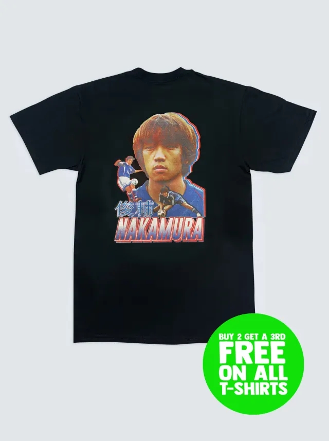 JAPAN NAKAMURA BOOTLEG TEE | Cult Kits, Small / Japan / White